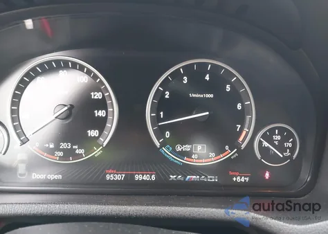 2017 BMW X4 M40I from USA, damaged, VIN 5UXXW7C58H0U25635